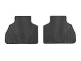 WeatherTech 23-24 BMW X7 M60i / 21-24 BMW Alpina XB7 Rear All-Weather Floor Mats - Black