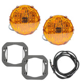 ARB Jeep JL/JT Nacho SAE Only Plug N Play Fog Light Kit (Bumper Kit) - Amber