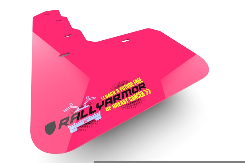 Rally Armor 2024 Tesla Cybertruck Pink Mud Flap BCE Logo