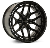 Vossen HFX-1 22x10.5 / 5x127 / ET27 / Deep / 71.5 CB - Gloss Black Wheel