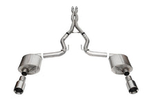 Load image into Gallery viewer, Corsa 24+ Ford MustangGT Sport Cat-Back Exhaust Sys. 3.0in Dual Rear Exit w/4.5in Straight Cut Tips