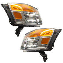 Load image into Gallery viewer, Oracle Lighting 08-15 Nissan Armada Pre-Assembled LED Halo Headlights -Red