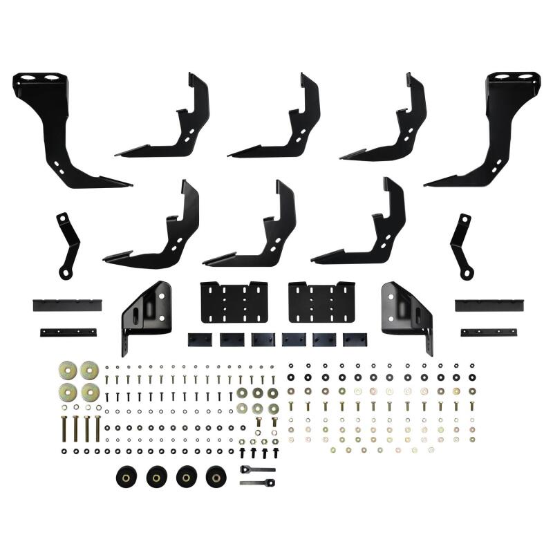 Westin 2019 Chevrolet Silverado/Sierra 1500 Crew Cab (6.5ft) R5 Modular Nerf Step Bars - Black