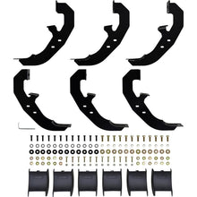 Load image into Gallery viewer, Westin 19-21 Chevrolet Silverado Crew Cab PRO TRAXX 6 Oval Nerf Step Bars - Black