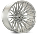 Vossen VFX-04 22x9.5 - 6x135 - ET20 - Deep - 87.1 - Brushed Gloss Clear Wheel