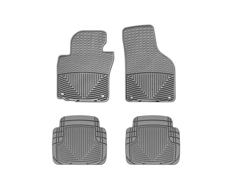 WT Rubber Mats - Rear - Grey