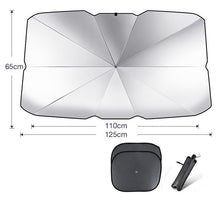 Load image into Gallery viewer, Foldable Car Windshield Sun Shade Umbrella UV Protection Heat Insulation Parasol Auto Front Window Cover Interior Protector Summer Gadgets