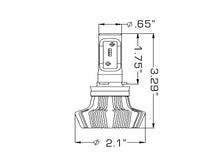 Load image into Gallery viewer, Oracle H16 4000 Lumen LED Headlight Bulbs (Pair) - 6000K SEE WARRANTY