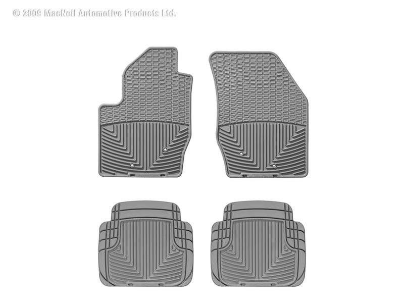 WT Rubber Mats - Front - Grey