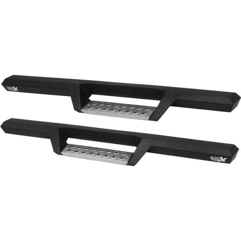 Westin 07-18 Jeep Wrangler JK 2dr. HDX Stainless Drop Nerf Step Bars - Tex. Blk