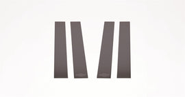 Putco 14-18 Chevy Silverado LD - Fits Double Cab/Crew Cab - 4pcs Black Platinum Pillar Posts