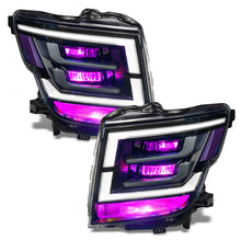 Load image into Gallery viewer, Oracle 21-22 Nissan Titan Demon Eye RGB Headlight Upgrade Kit - ColorSHIFT w/o Cntrl