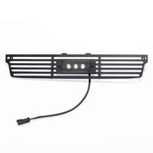 Load image into Gallery viewer, Putco 15-19 GMC Sierra HD Black Bar Design Bumper Grille Insert w/ Flush 6in Luminix Light Bar