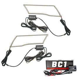 Oracle 09-18 Dodge Ram Switchback Quad Headlight Halo Kit - RGB+A + w/ BC1 Controller