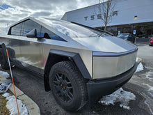 Load image into Gallery viewer, Rally Armor 24-25 Tesla Cybertruck Black UR Mud Flap Metallic Black Logo