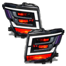 Load image into Gallery viewer, Oracle 21-22 Nissan Titan Demon Eye RGB Headlight Upgrade Kit - ColorSHIFT w/o Cntrl