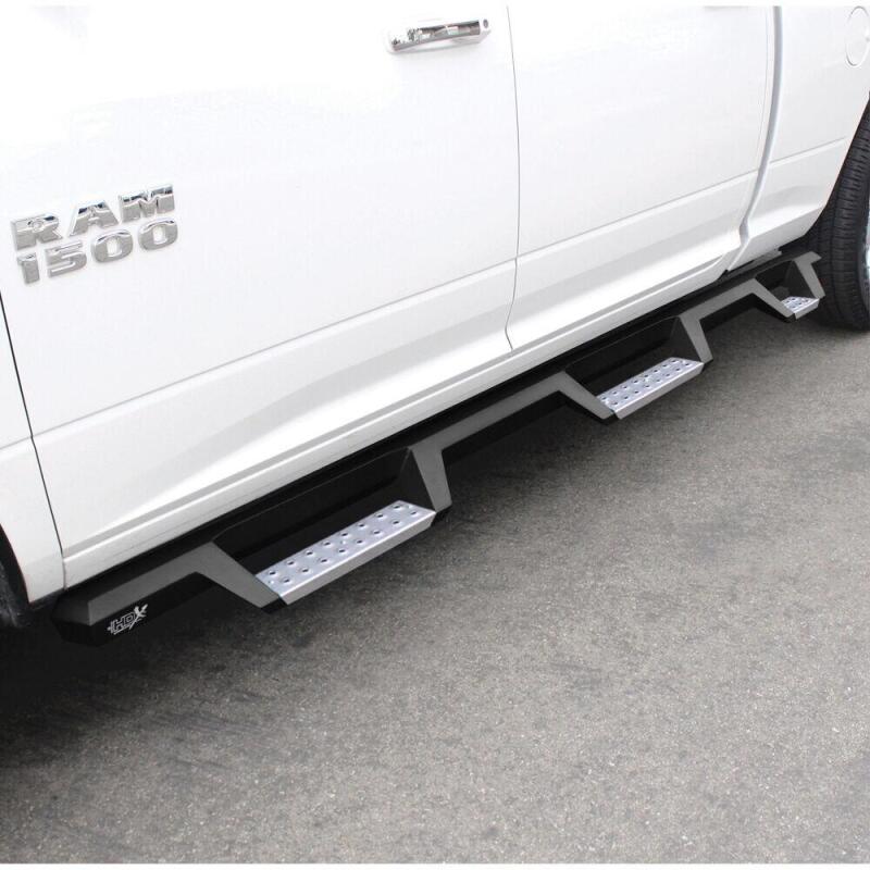 Westin 19-23 1500 Classic CC / 10-23 2500/3500 CC 6.5ft. HDX SS Drop W2W Nerf Step Bars - Tex. Blk