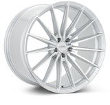 Vossen HFX-4 21x10.5 - 5x112 - ET25 - Deep - 66.5 - Silver Polished Wheel