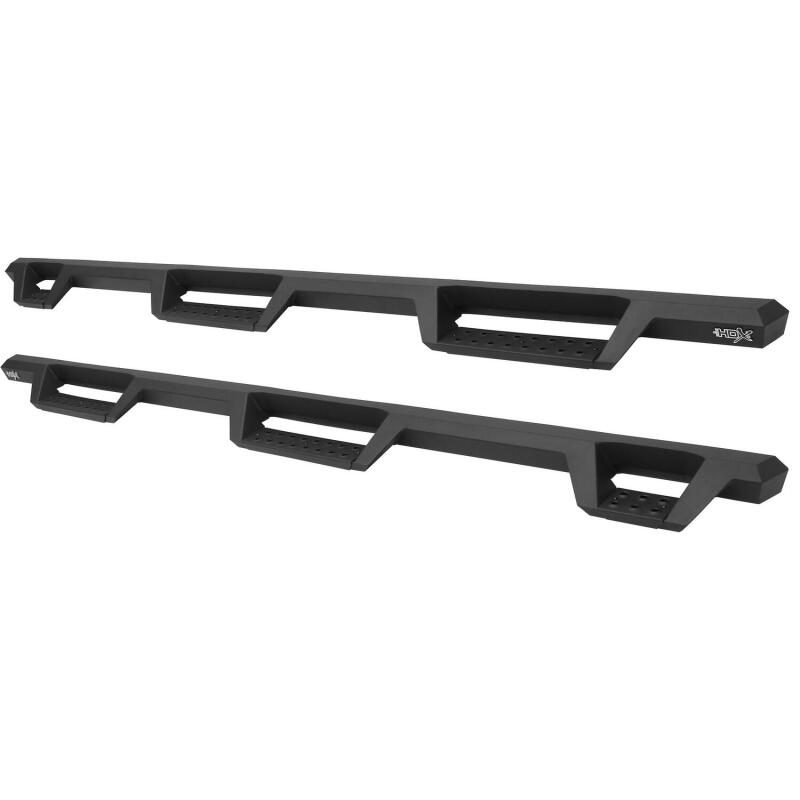 Westin 17-22 Ford F-250/350 Crew Cab 6.75ft Bed HDX Drop W2W Nerf Step Bars - Tex. Blk