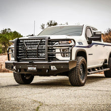 Load image into Gallery viewer, Westin 20-21 Chevrolet 2500/3500 HDX Bandit Front Bumper - Black