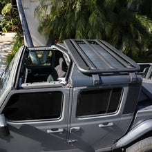 Load image into Gallery viewer, Go Rhino SRM 500 Flat Rack 35in. - Tex. Blk (Incl. Clamps - Mounts to Many Styles of Cross Bars)