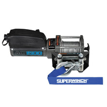 Load image into Gallery viewer, Superwinch 1,500 lbs. 1.1 HP 120V AC 1/8 In x 35ft. Wire Rope - Gray Wrinkle