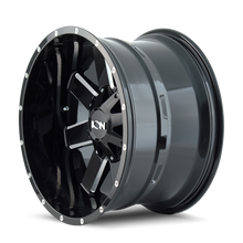 Load image into Gallery viewer, ION Type 141 18x9 / 8x165.1 BP / 18mm Offset / 125.2mm Hub Gloss Black Milled Wheel