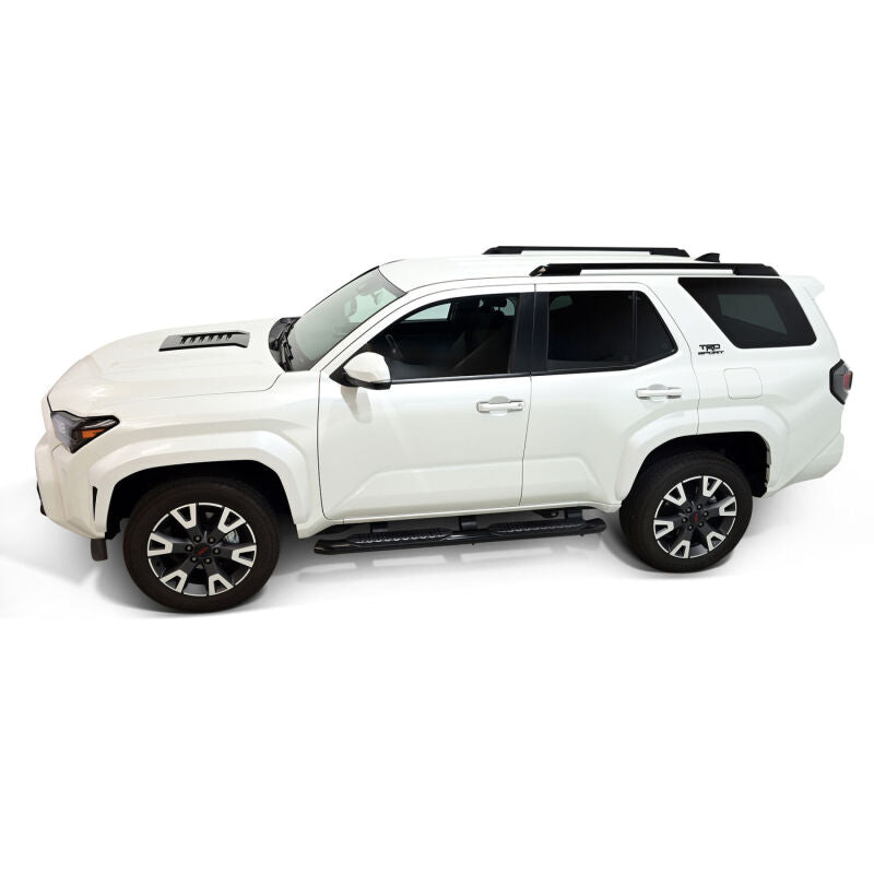 Westin 25-26 Toyota 4Runner PRO TRAXX 4 Oval Nerf Step Bars - Semi-Gloss Black