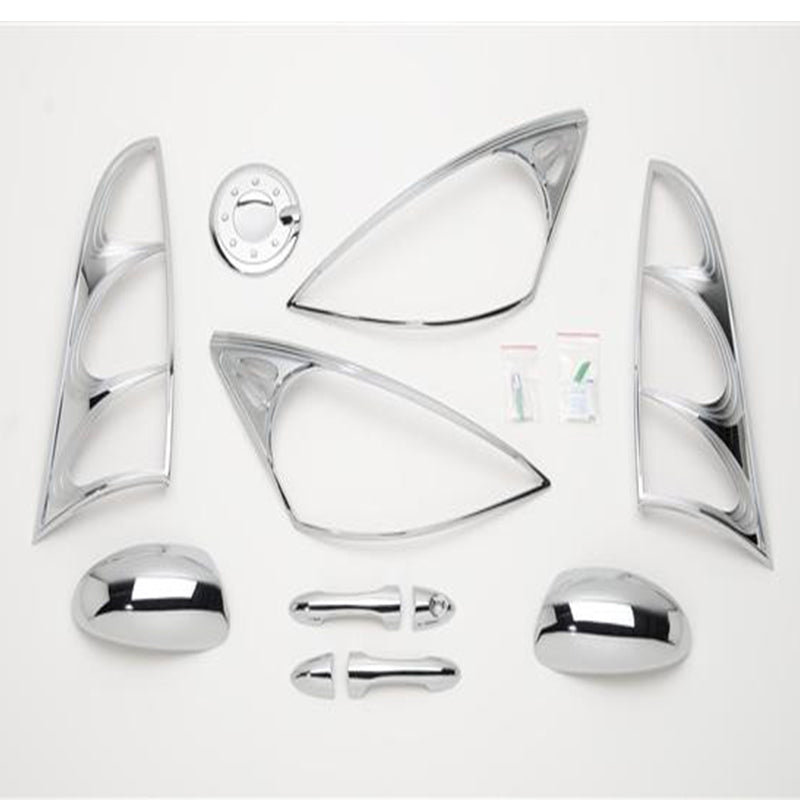 Putco 00-04 Ford Focus (2 Door) DH/MC/TL/HL/FTC Chrome Trim Accessory Kits