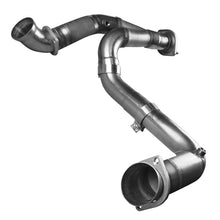 Load image into Gallery viewer, Kooks 99-06 GM 1500 Series 3in x OEM Out Cat SS Y Pipe Kooks HDR Req