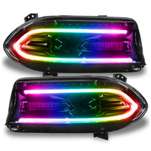 Load image into Gallery viewer, Oracle 15-21 Dodge Charger RGB+W DRL Headlight DRL  Kit - ColorSHIFT w/ BC1 Controller