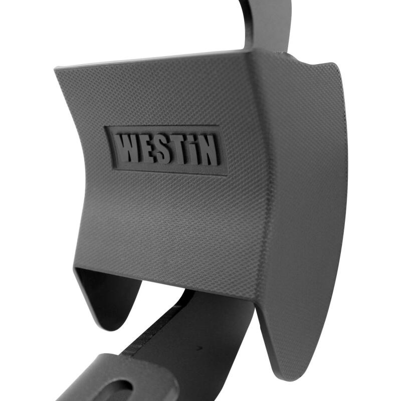 Westin 2007-2018 Chevy Silverado Ext/Dbl Cab R7 Nerf Step Bars - Black