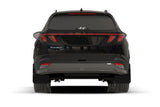 Rally Armor 2025 Hyundai Tucson XRT Black UR Mud Flap - Metallic Black Logo