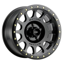 Load image into Gallery viewer, Method MR305 NV 20x9 +25mm Offset 5x150 116.5mm CB Matte Black Wheel