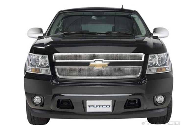 Putco 07-14 Chevrolet Suburban - Bolt on Liquid Mesh Grilles