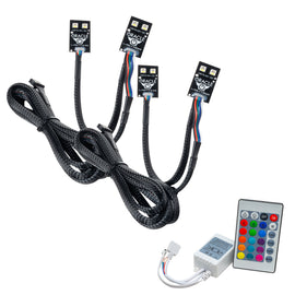 Oracle 2021 Ford Bronco Sport RGB+W Headlight DRL + Halo - w/ Simple Controller