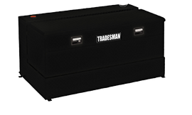 Tradesman Steel L-Shape Liquid Storage Tank Combo (56in. / 90 Gallon Capacity) - Black
