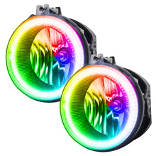Load image into Gallery viewer, Oracle Dodge Charger 05-14 LED Waterproof Fog Halo Kit - ColorSHIFT