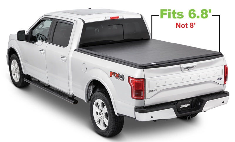 Tonno Pro 17-22 Ford F-250 Super Duty 6.8ft Styleside Tonno Fold Tri-Fold Tonneau Cover