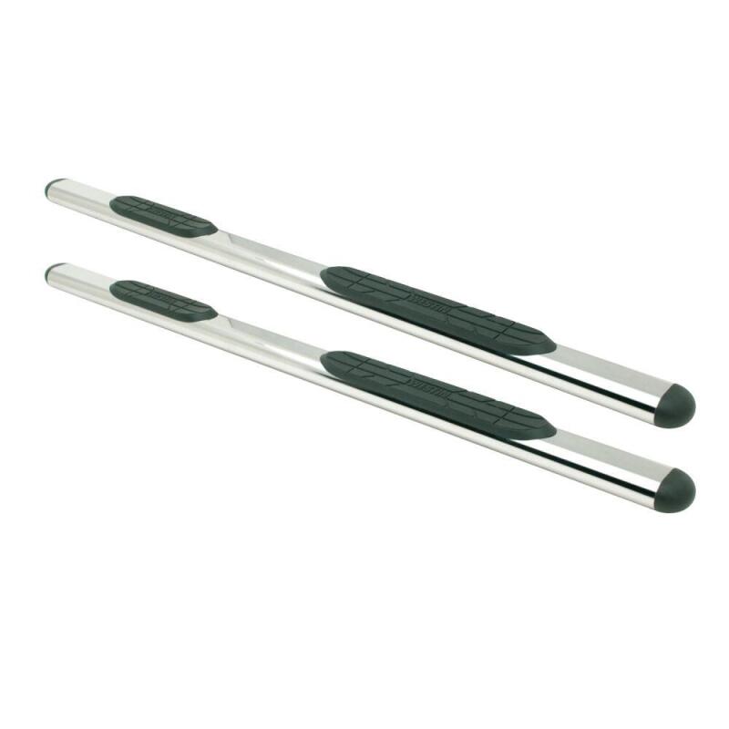 Westin Premier 4 Oval Nerf Step Bars 85 in - Stainless Steel