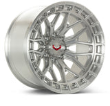 Vossen LCX-02 20x10 - 6x139.7 - ET18 - Super Deep - 78.1 - Brushed Gloss Clear Wheel