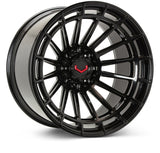 Vossen LCX-01 22x12 - 8x180 - ET44 - Ultra Deep - 124.3 - Gloss Black Wheel
