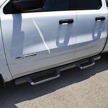 Load image into Gallery viewer, Westin 2019 Ram 1500 Quad Cab Drop Nerf Step Bars - Textured Black