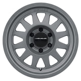 Method MR704 17x8.5 0mm Offset 8x6.5 130.81mm CB Matte Titanium Wheel