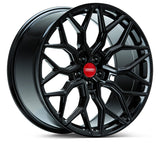 Vossen HF2 - 20x10 - ET28 - 5x120.65 - 70.3 - Deep - GB - Gloss Black