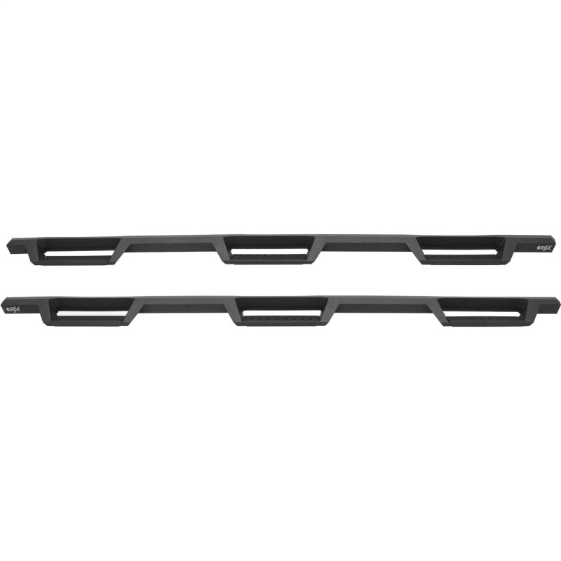 Westin/HDX 07-19 Chevy Silv 2500/3500 Crew (8ft) (Excl Dually) Drop WTW Nerf Step Bars - Blk