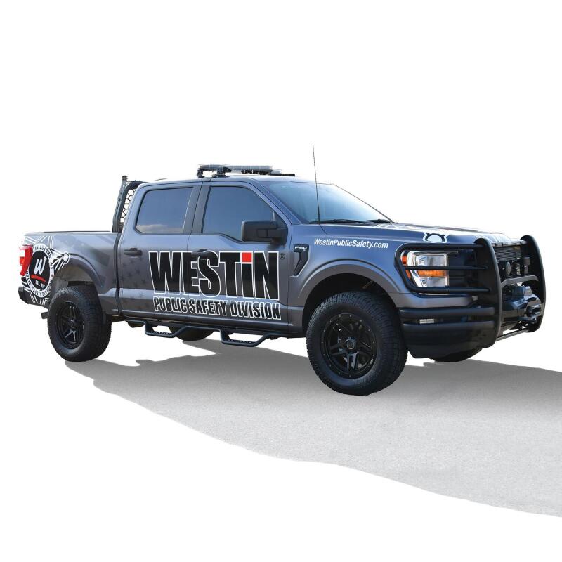 Westin 15-22 Ford F-150 SuperCrew / 17-22 F-250/350 Crew Cab Outlaw Nerf Step Bars