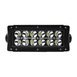 Westin EF2 LED Light Bar Double Row 6 inch Spot w/3W Epistar - Black