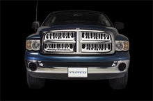 Load image into Gallery viewer, Putco 99-03 Ford F-150 (Bar Grille) w/ Logo CutOut Flaming Inferno Stainless Steel Grille