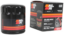 Load image into Gallery viewer, K&amp;N 21-25 Chevrolet Trailblazer 1.2L L3 / 17-24 Alfa Romeo Giulia 2.0L L4 Spin-On Oil Filter